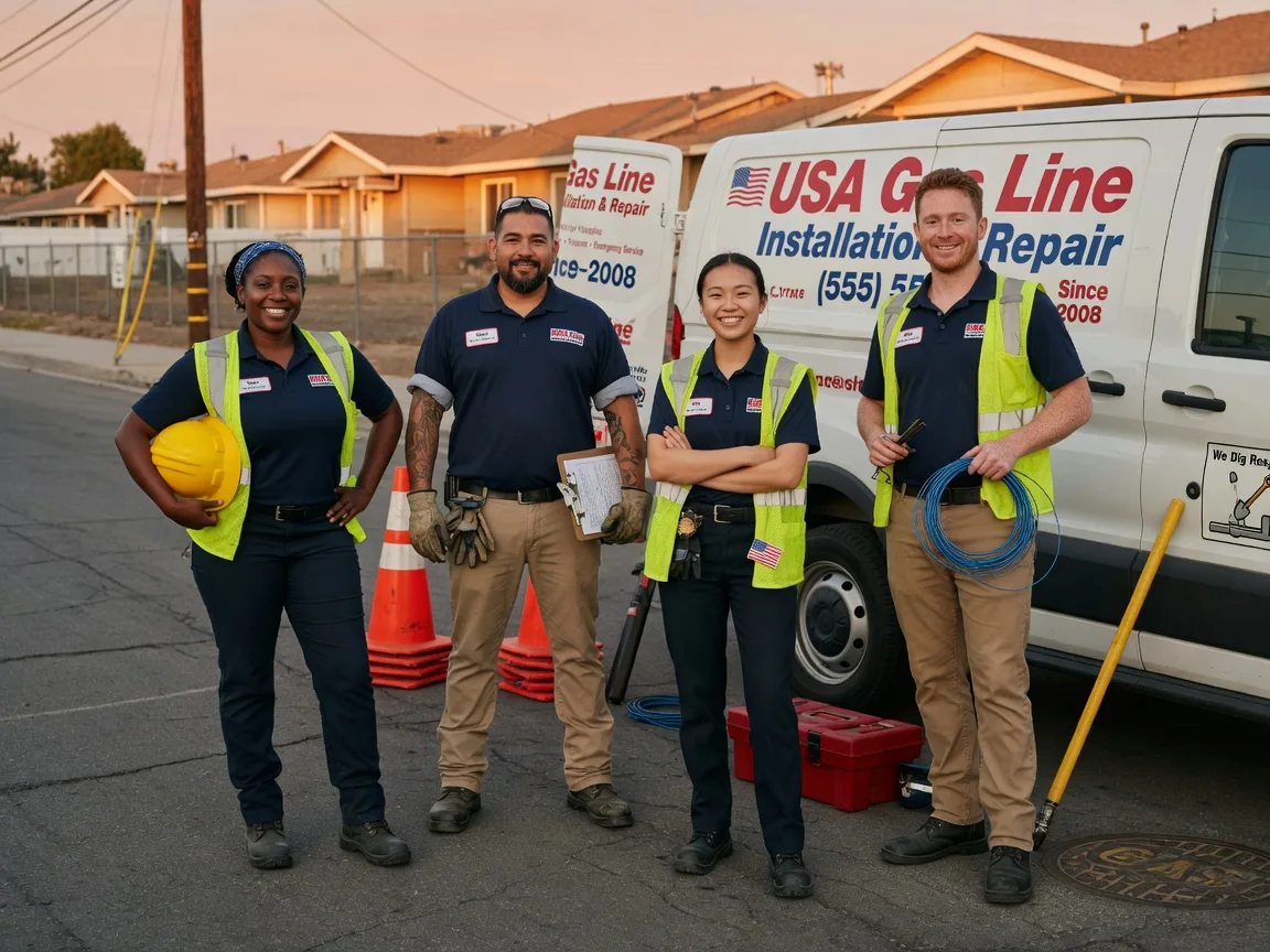 Gas Line Installation company in Minter City, MS